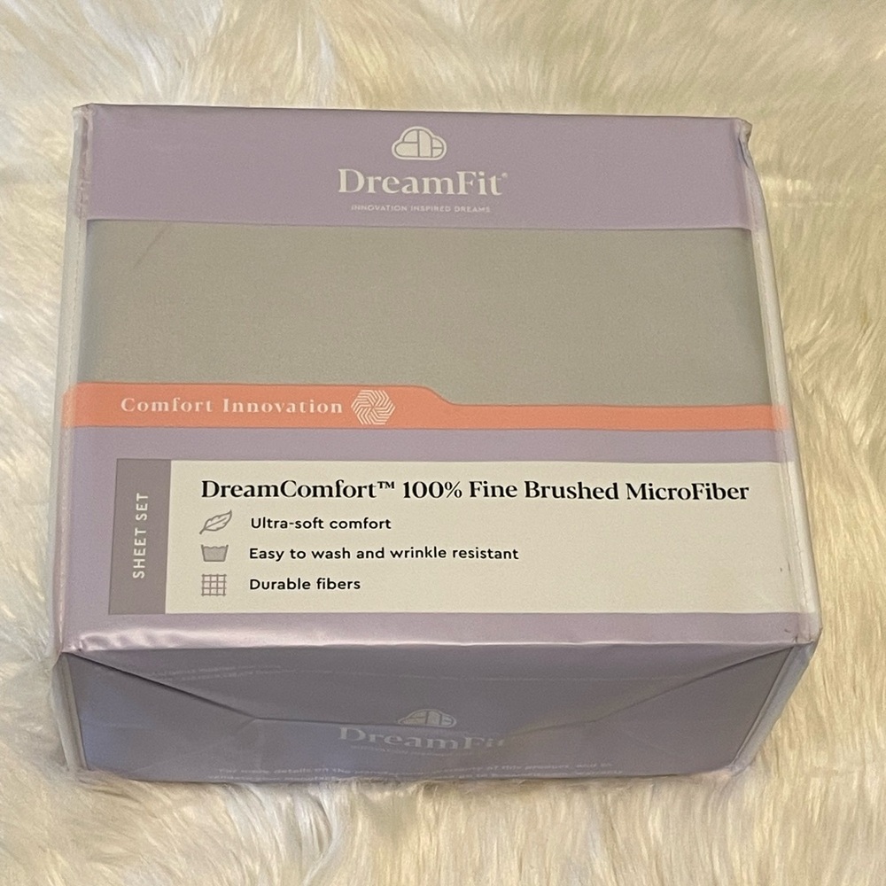 NEW - Microfiber Sheet Set - Slate - Picture 3 of 4